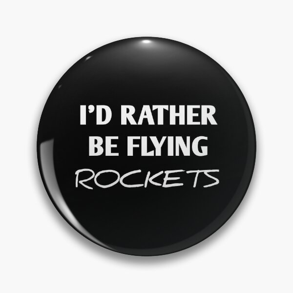 Item preview, I'D RATHER BE FLYING ROCKETS  designed and sold by Andersong.