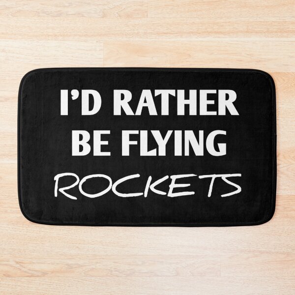 Item preview, I'D RATHER BE FLYING ROCKETS  designed and sold by Andersong.