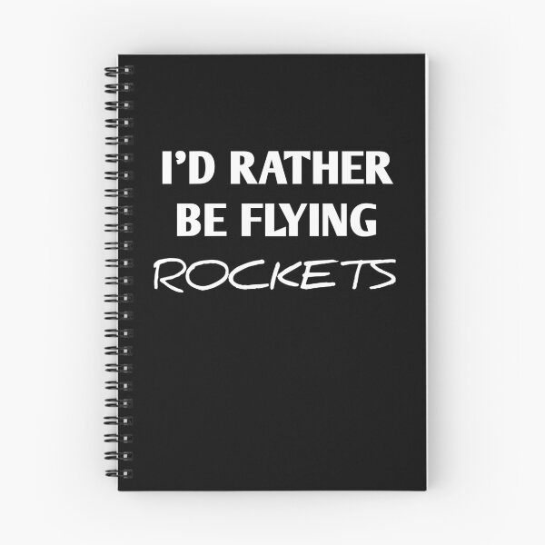 Item preview, I'D RATHER BE FLYING ROCKETS  designed and sold by Andersong.