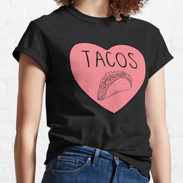 Item preview, I Love Tacos Heart designed and sold by ronaldsonou.