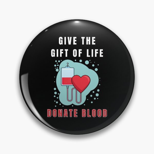 Item preview, Give The Gift Of Life Donate Blood - National Blood Donor Month designed and sold by AwarenessCloud.