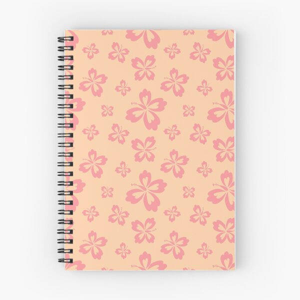 Item preview, Red and Peach Lilies Summer Hawaiian Pattern designed and sold by Missing In Art.