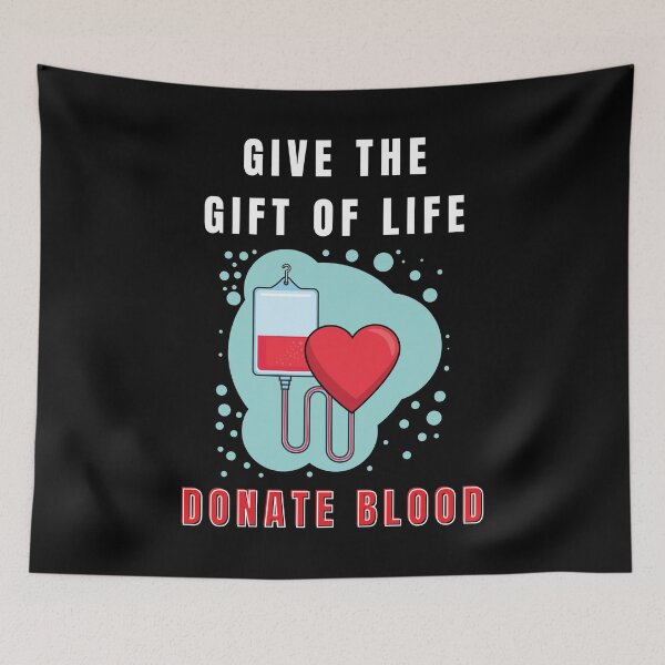 Item preview, Give The Gift Of Life Donate Blood - National Blood Donor Month designed and sold by AwarenessCloud.