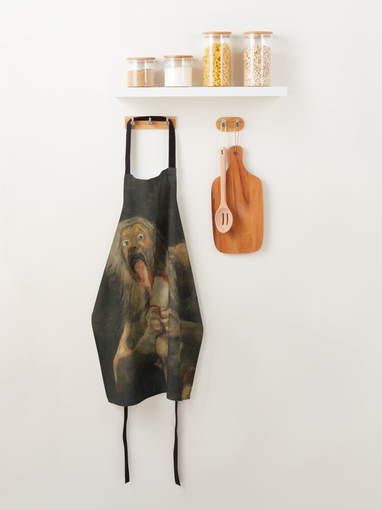 Alternate view of SATURN DEVOURING HIS SON - GOYA Apron