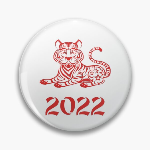 Item preview, Chinese red tiger for new year 2022 designed and sold by Byfab.