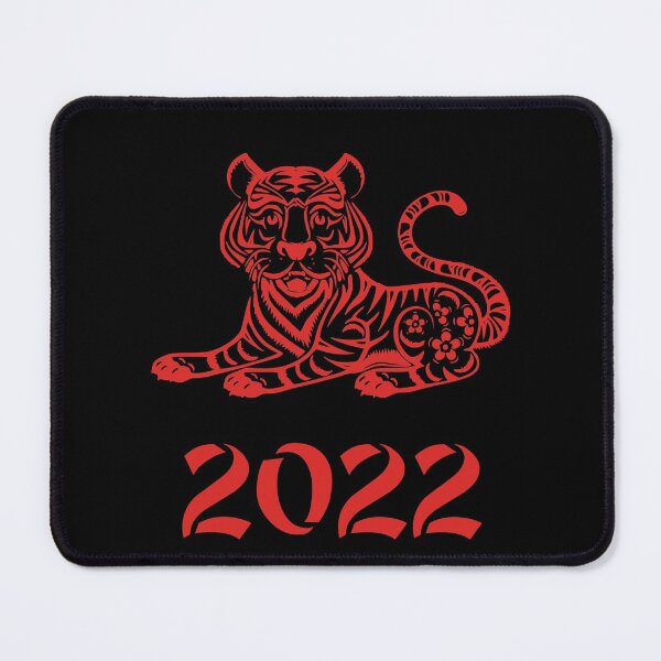 Item preview, Chinese red tiger for new year 2022 designed and sold by Byfab.