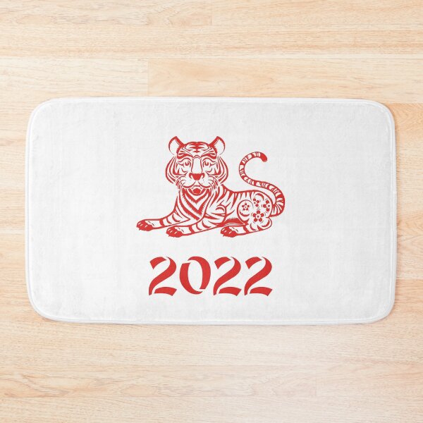 Item preview, Chinese red tiger for new year 2022 designed and sold by Byfab.