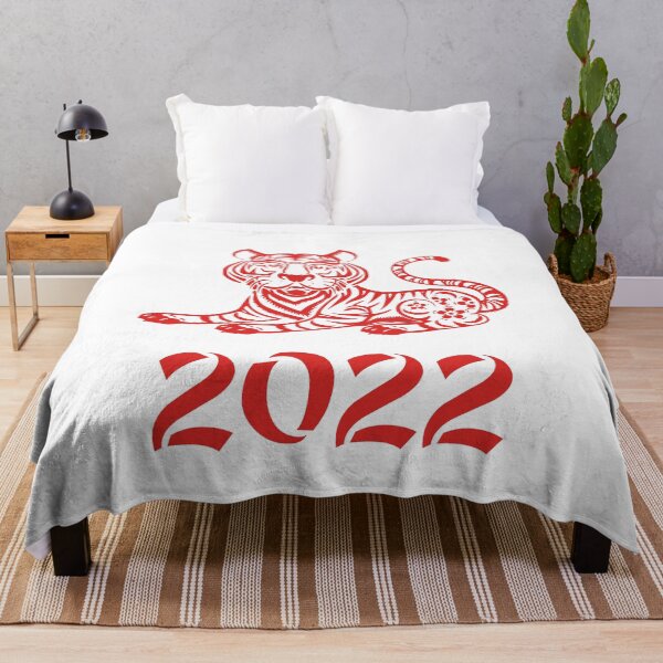 Item preview, Chinese red tiger for new year 2022 designed and sold by Byfab.