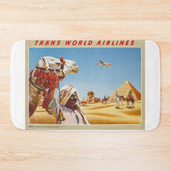 Artikelvorschau, Die Pyramiden von Gizeh und die Sphinx, Ägypten Vintage Retro Reise Urlaub Antikes Afrika Kamel entworfen und verkauft von Vintage Mag.