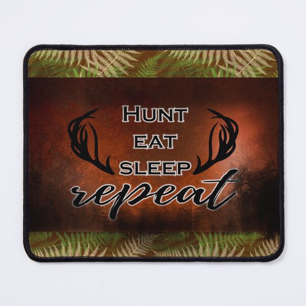Item preview, Hunt Eat Sleep Repeat designed and sold by storyboxdesigns.
