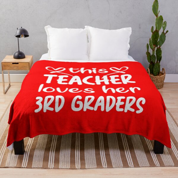 Item preview, This Teacher Loves Her 3rd Graders: Funny 3rd Grade Teacher Valentines Day Party Quote for Women Teacher designed and sold by Shopnetro.