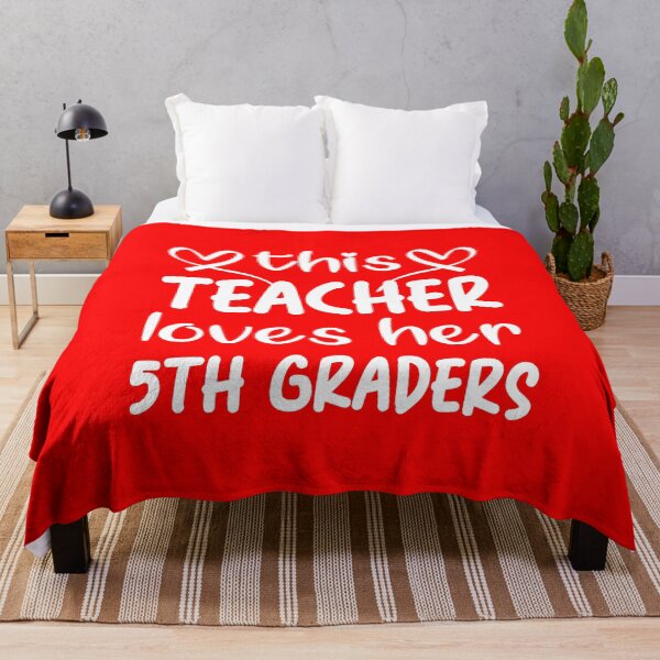 Item preview, This Teacher Loves Her 5th Graders: Funny 5th Grade Teacher Valentines Day Party Quote for Women Teacher designed and sold by Shopnetro.