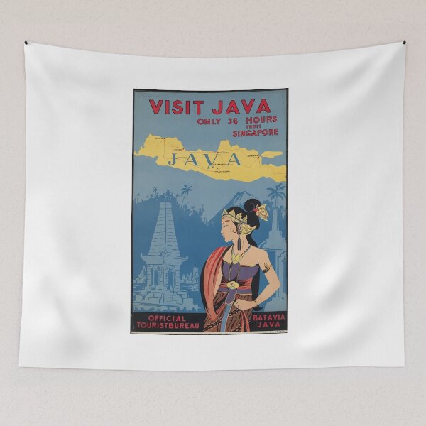 Artikelvorschau, Java Indonesien Vintage Retro Reise Sommerurlaub Jakarta 1960er Jahre entworfen und verkauft von Vintage Mag.