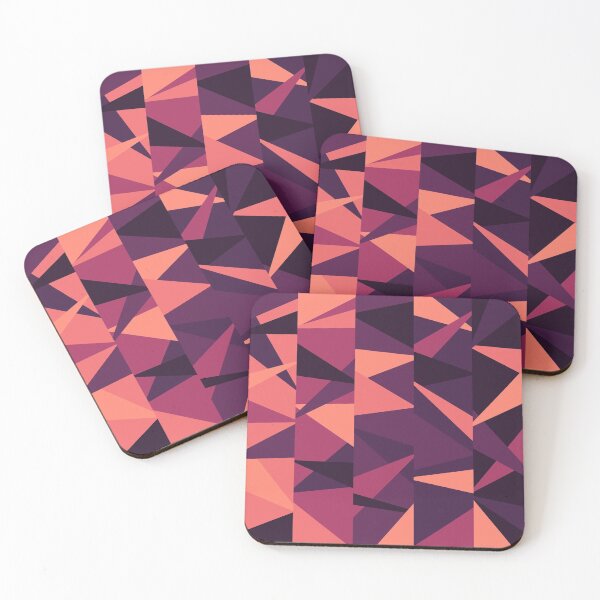 Item preview, Party Fireworks #21 Abstract Triangle Retro Pattern designed and sold by bubblyshades.