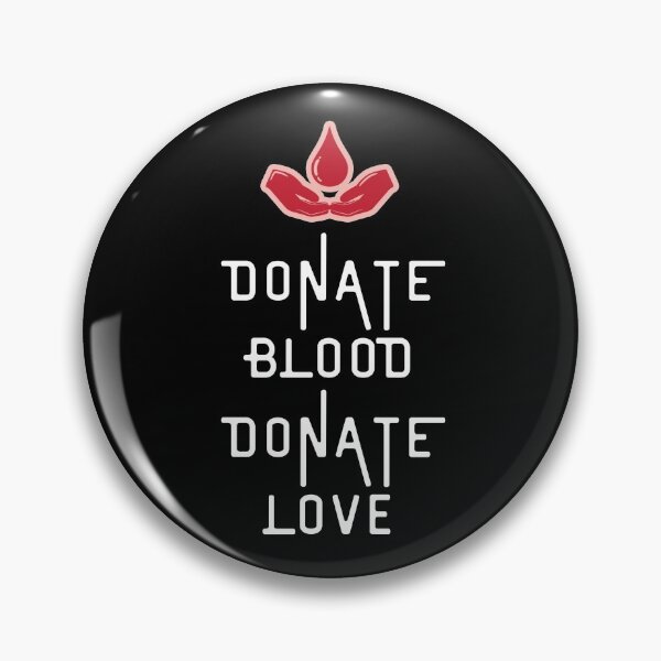 Item preview, Donate Blood Donate Love - National Blood Donor Month designed and sold by AwarenessCloud.