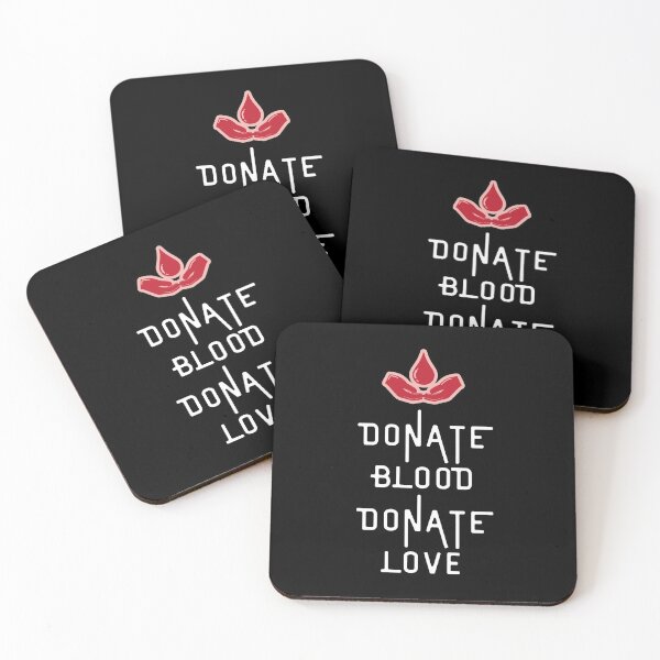 Item preview, Donate Blood Donate Love - National Blood Donor Month designed and sold by AwarenessCloud.