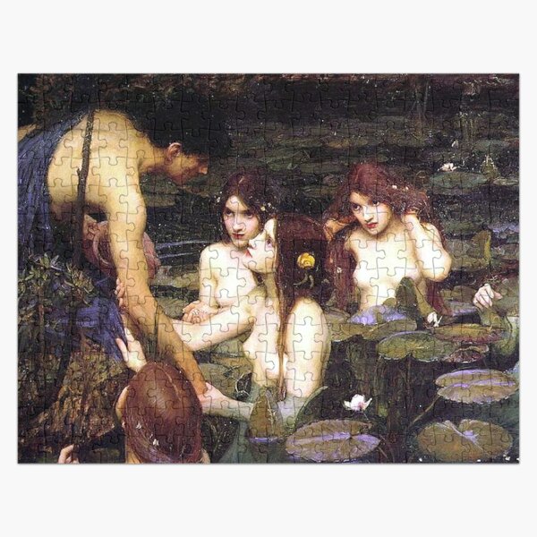  HYLAS AND THE NYMPHS - WATERHOUSE Jigsaw Puzzle