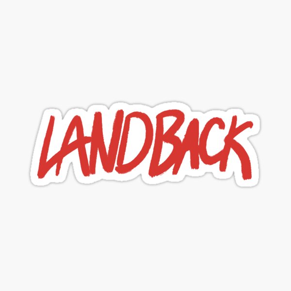 Item preview, Land Back designed and sold by gooderjo.