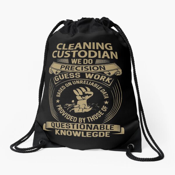 Item preview, Cleaning Custodian T Shirt - We Do Precision Job Gift Item Tee designed and sold by smueller39.