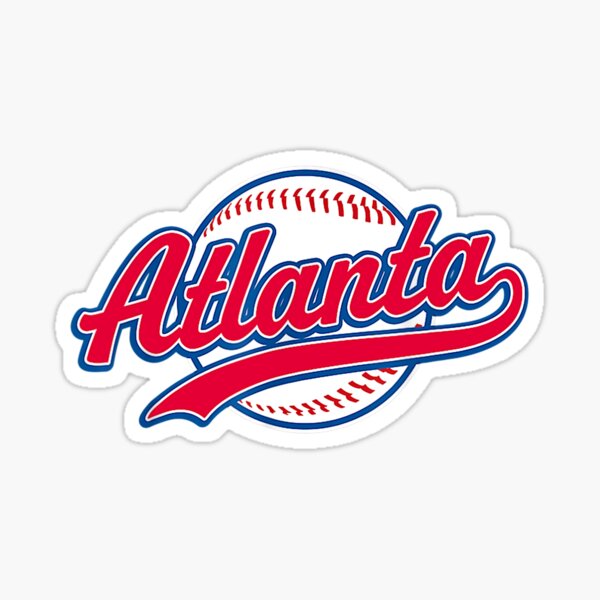 Atlanta Braves Tomahawk MLB Baseball Color Sports Decal Sticker