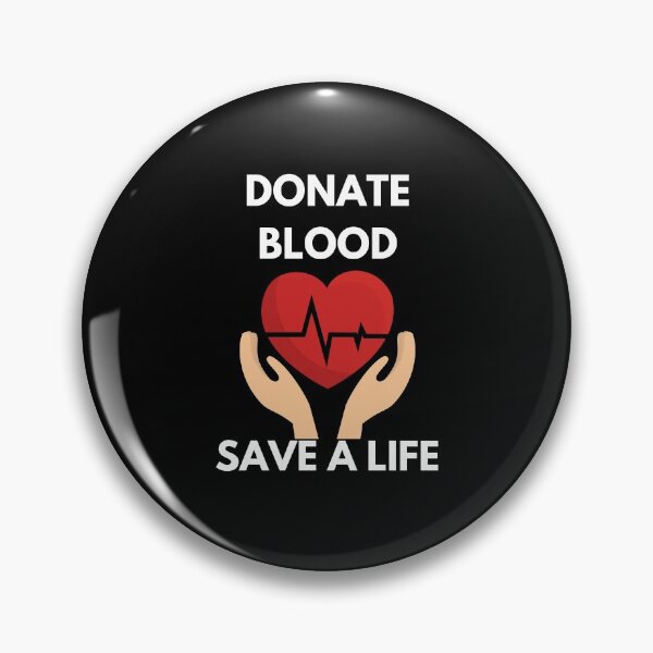 Item preview, Donate Blood Save A Life - National Blood Donor Month designed and sold by AwarenessCloud.
