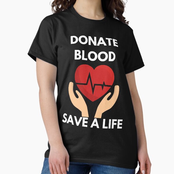 Item preview, Donate Blood Save A Life - National Blood Donor Month designed and sold by AwarenessCloud.