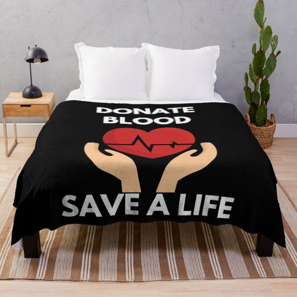 Item preview, Donate Blood Save A Life - National Blood Donor Month designed and sold by AwarenessCloud.