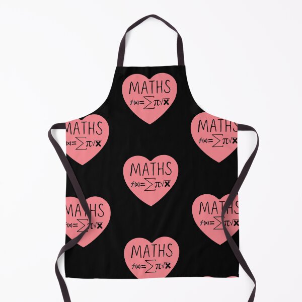 Item preview, I Love Maths Heart designed and sold by ronaldsonou.