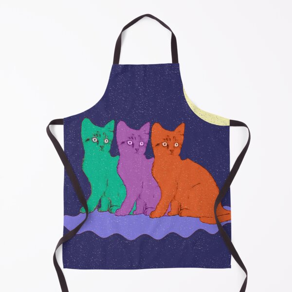 Item preview, Cats flying to the moon designed and sold by EclecticCharm.