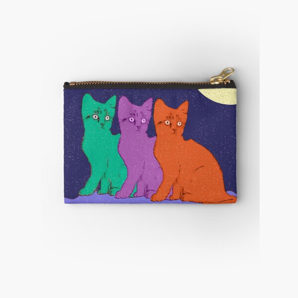 Item preview, Cats flying to the moon designed and sold by EclecticCharm.