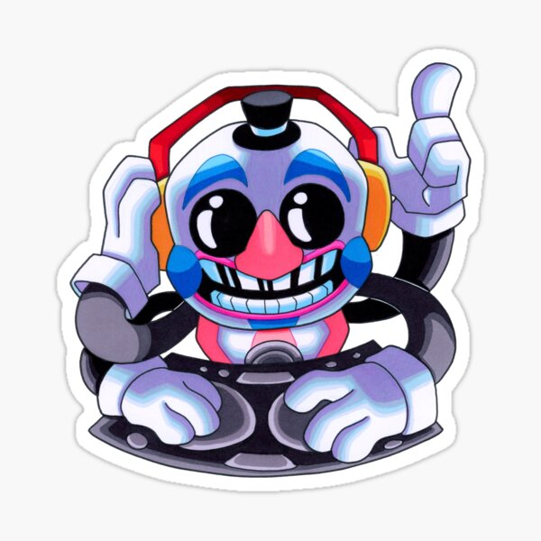 Five Nights at Freddy's Lenticular Stickers - 9 Tags