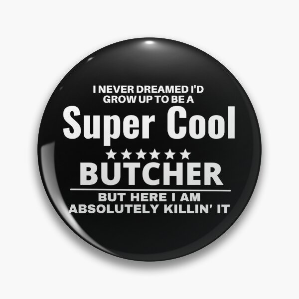 Item preview, butcher designed and sold by T-shirtgallery.