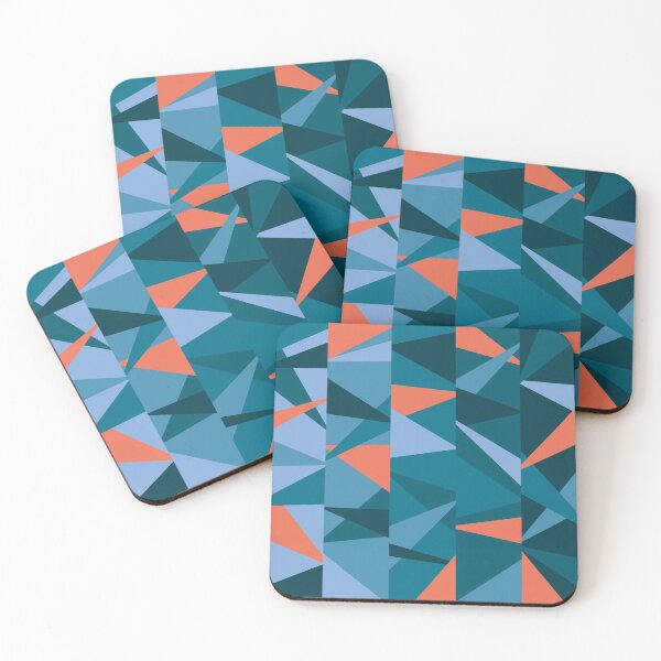 Item preview, Party Fireworks #24 Abstract Triangle Retro Pattern designed and sold by bubblyshades.