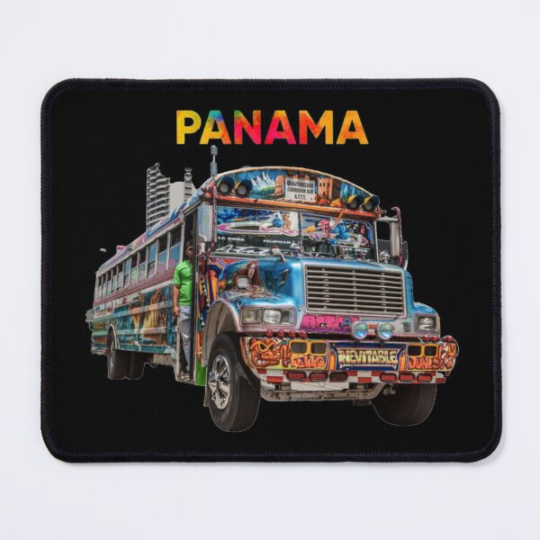 Item preview, Diabolos Rojos buss in Panama Red Devil Style Art Panamanian Buses in Panama City designed and sold by best-of-panama.