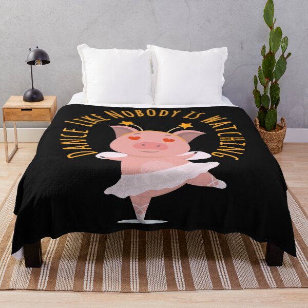 Item preview, Funny Pig Dance Like Nobody Is Watching - Ballet Pig Cute designed and sold by YerrouDesing.