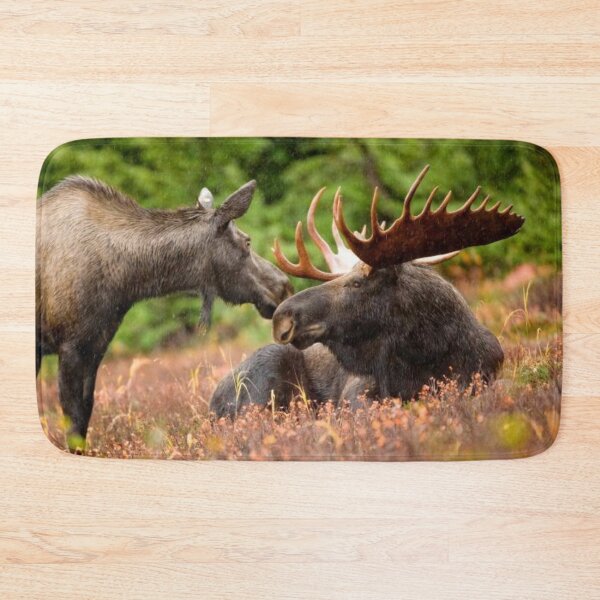 Item preview, A little moose love moment. designed and sold by Karine Dupras.
