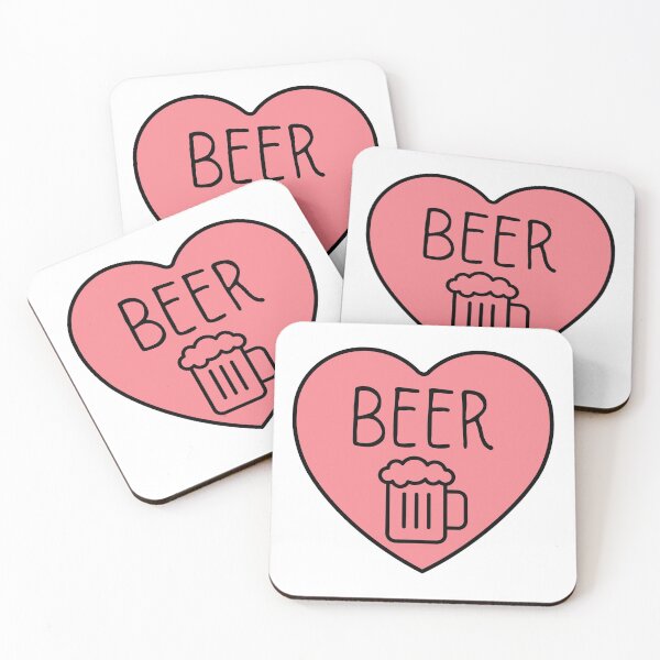 Item preview, I Love Beer Heart designed and sold by ronaldsonou.