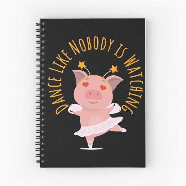 Item preview, Funny Pig Dance Like Nobody Is Watching - Ballet Pig Cute designed and sold by YerrouDesing.