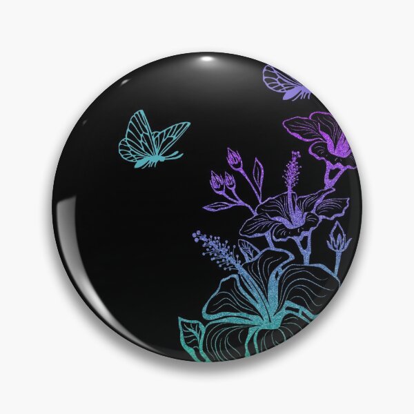 Item preview, Mariposas aterrizando en flor-negro designed and sold by Rani-art.
