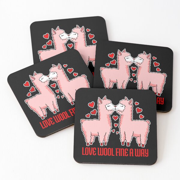 Item preview, happy valentines day alpacas funny pun  designed and sold by Gossip Rag.