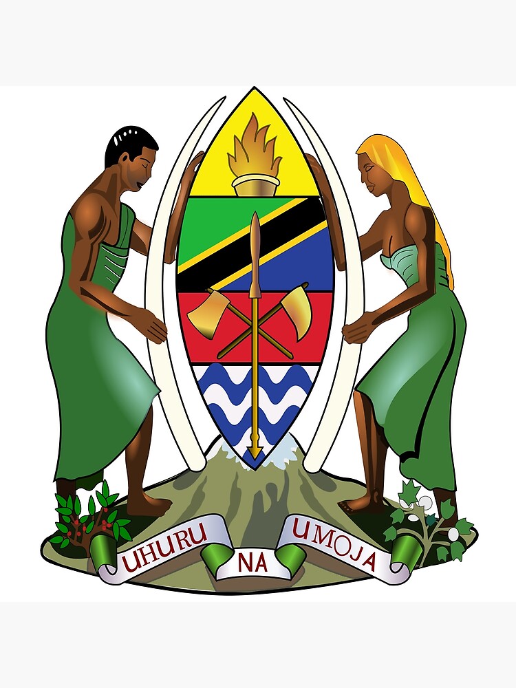 coat-of-arms-of-tanzania-tanzanian-symbol-uhuru-na-umoja-art