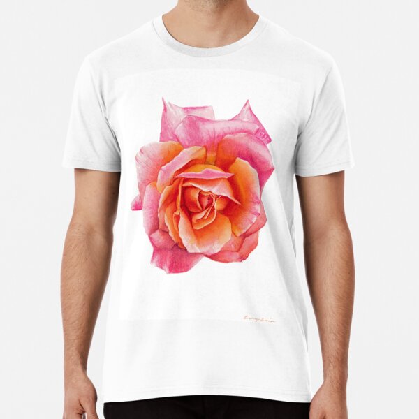Pink Rose Premium T-Shirt