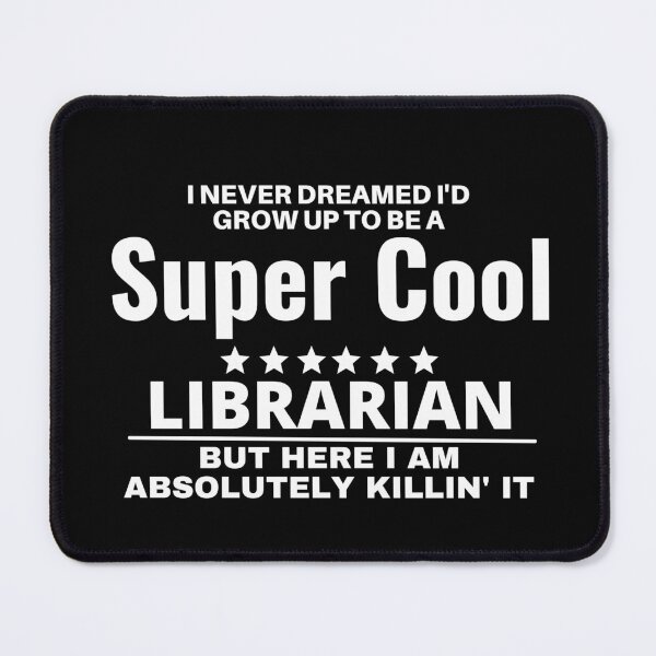 Item preview, librarian designed and sold by T-shirtgallery.
