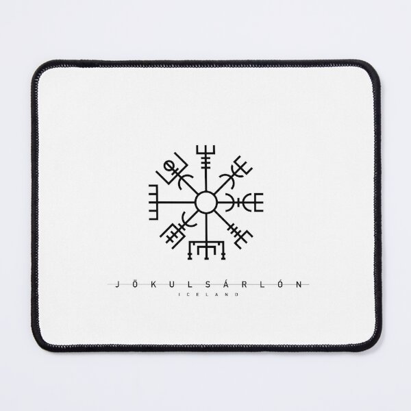Item preview, Black Jokulsarlon Iceland Vegvisir Logo designed and sold by WASchaidler.