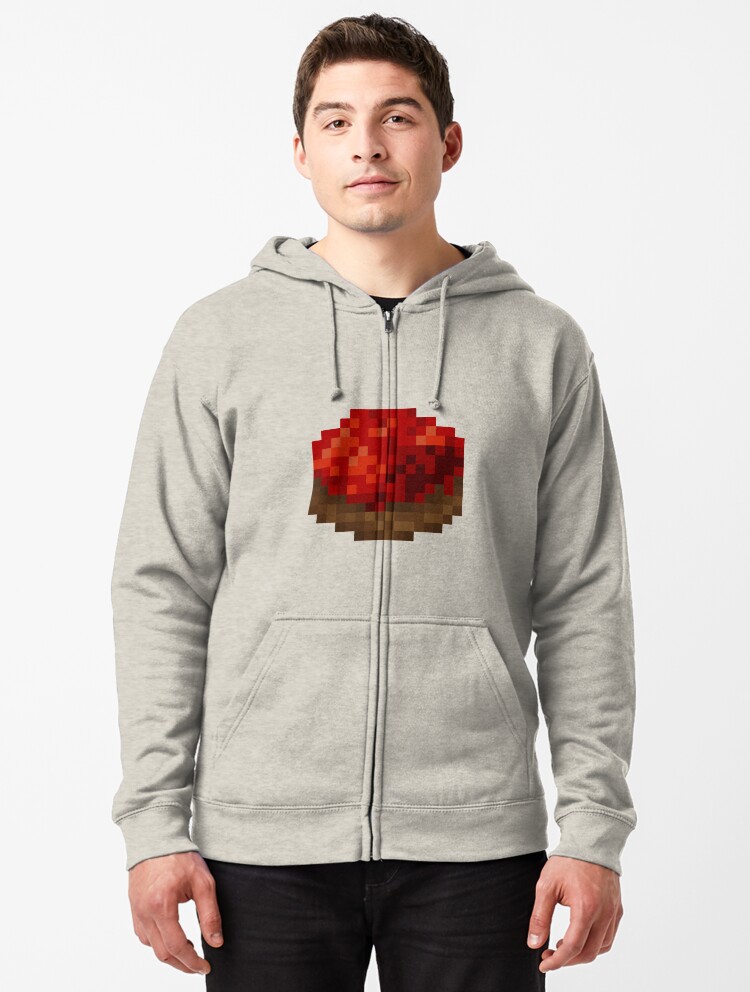 minecraft redstone hoodie