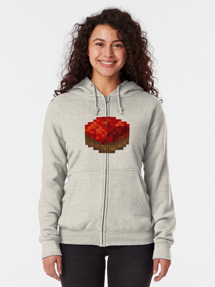 minecraft redstone hoodie