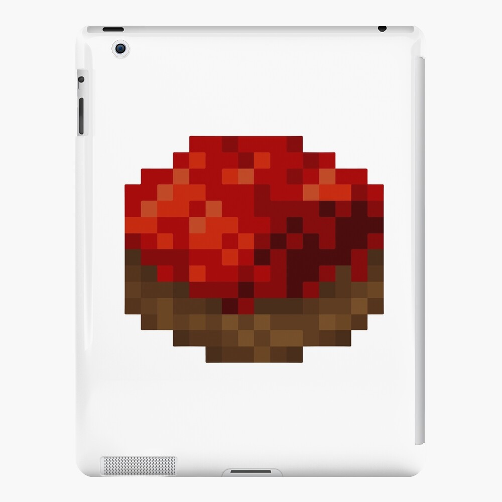 Redstone Minecraft Cake Ipad Case Skin By Toinane Redbubble