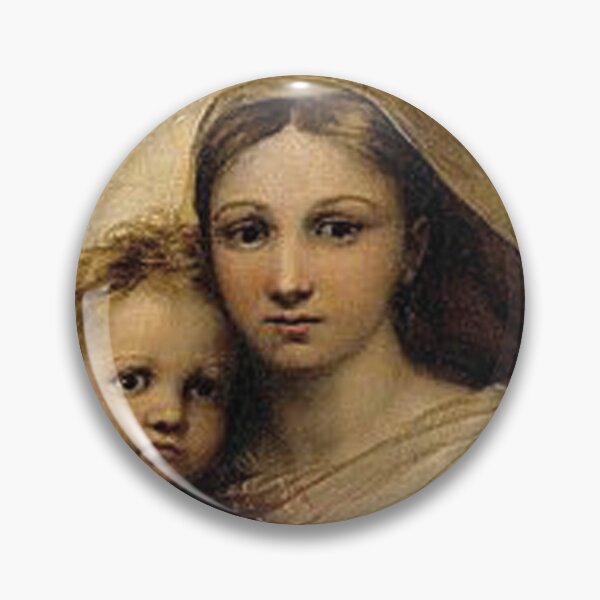 Item preview, Sistine Madonna Virgin Mary by Raphael designed and sold by AUKTORA.