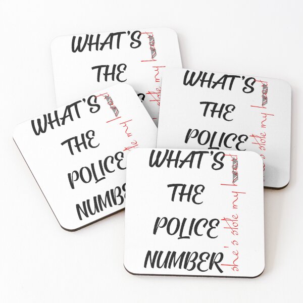 Item preview, Copie de What's the police number, he stole my heart designed and sold by Haitam771.