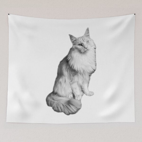 Item preview, maine coon cat TSHIRT designed and sold by GOLDFAMILYSHOP.